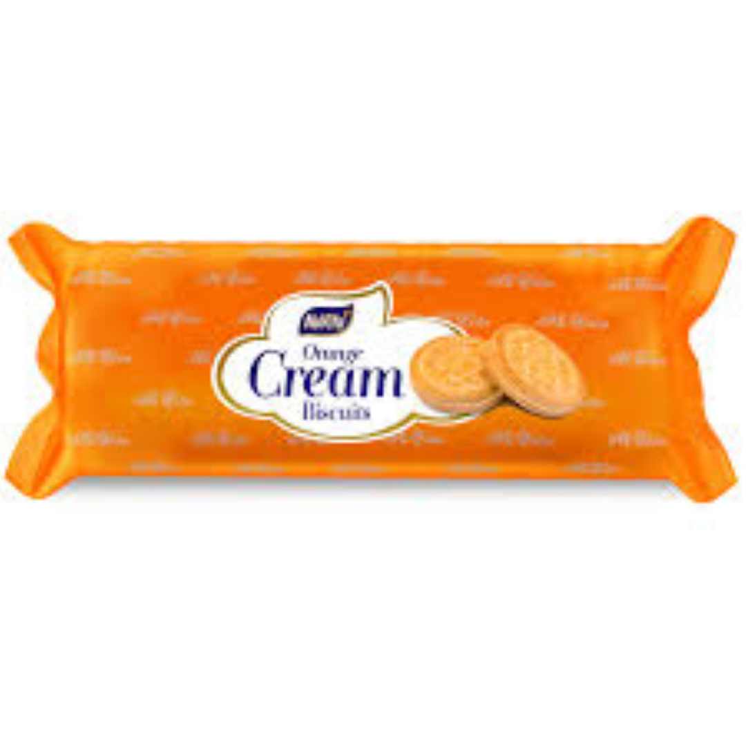 NUVITA ORANGE CREAM BISC 50G
